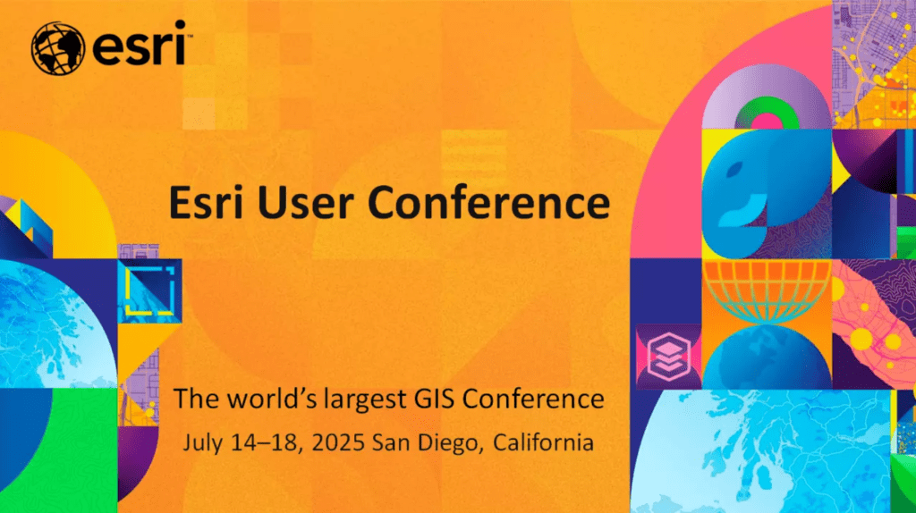 Esri user conference 2025 geofutures events calendar